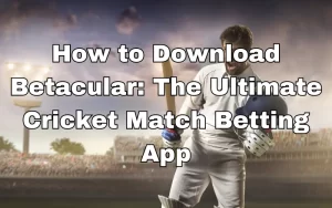 cricket match betting app